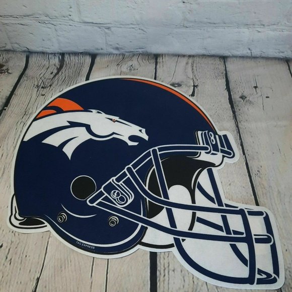 Rico Industries Wall Decor Nfl Denver Broncos Die Cut
